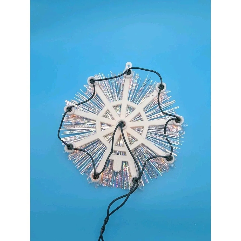 White Light Tree Topper 7